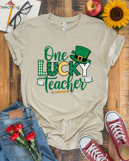 One Lucky Teacher - St. Patrick’s Day Teacher T-Shirt