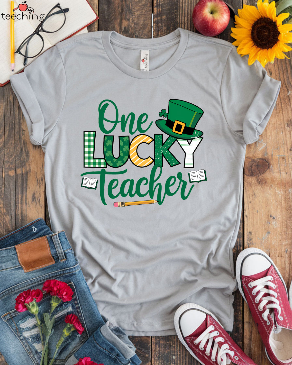 One Lucky Teacher - St. Patrick’s Day Teacher T-Shirt