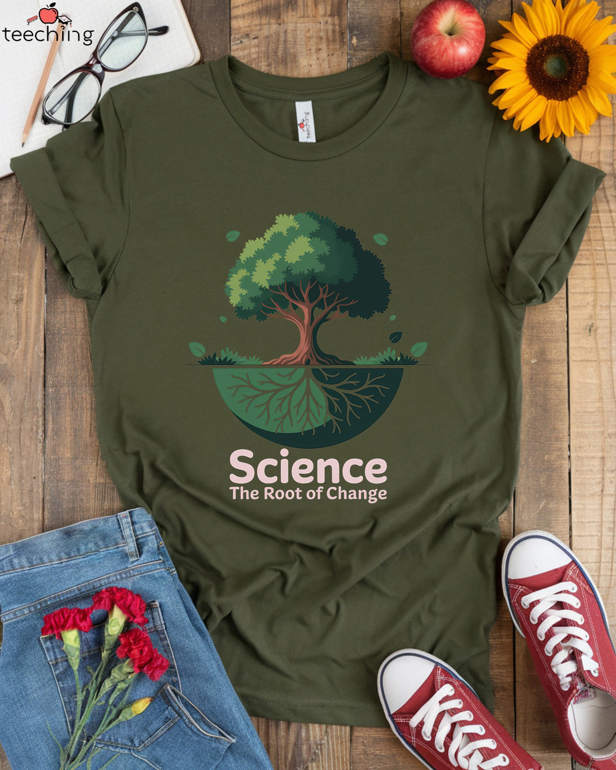 Science – Inspiring Teacher T-Shirt