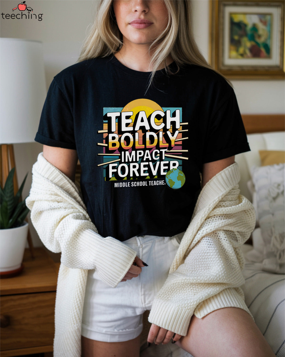 Teach Boldly Impact Forever T-shirt