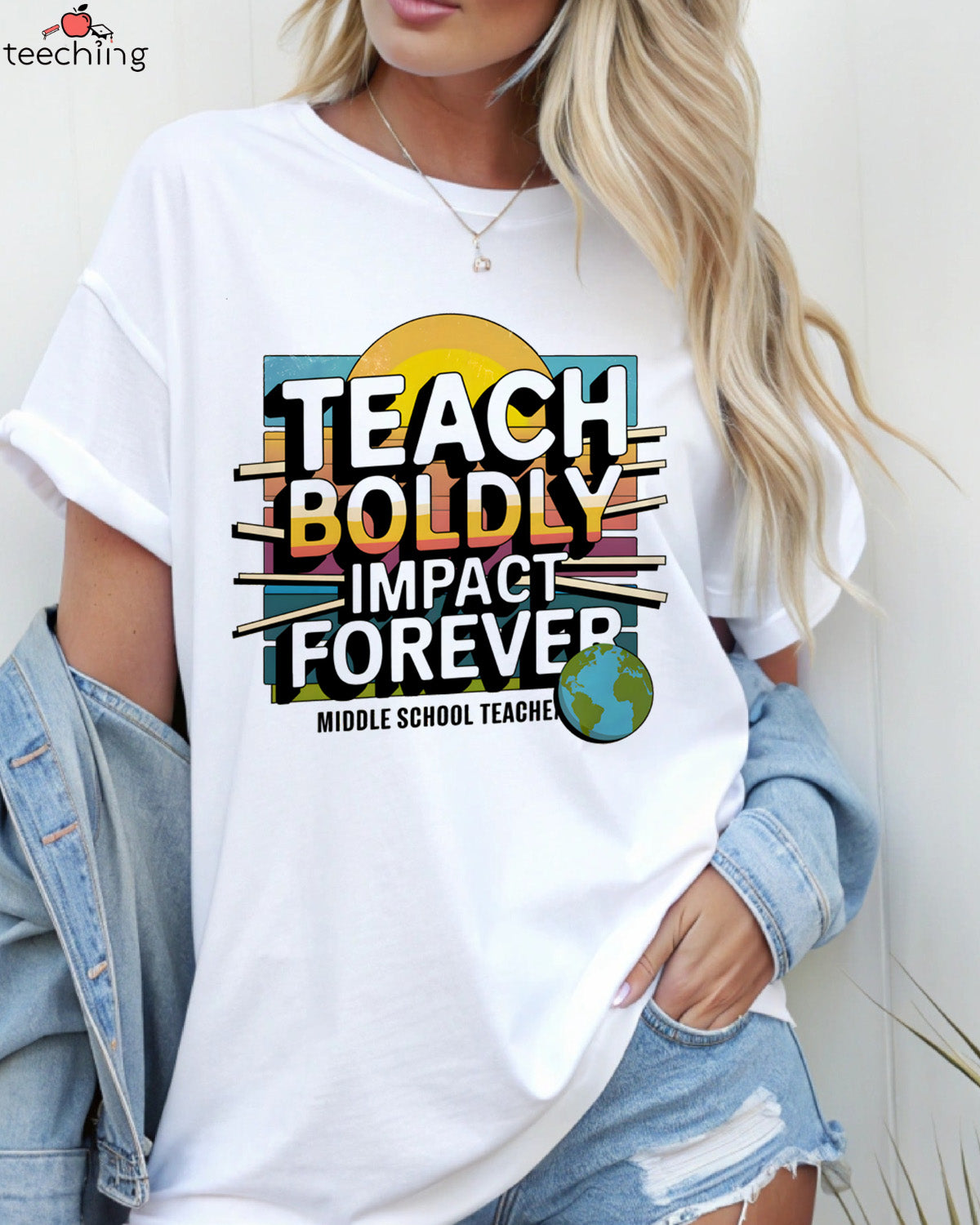 Teach Boldly Impact Forever T-shirt