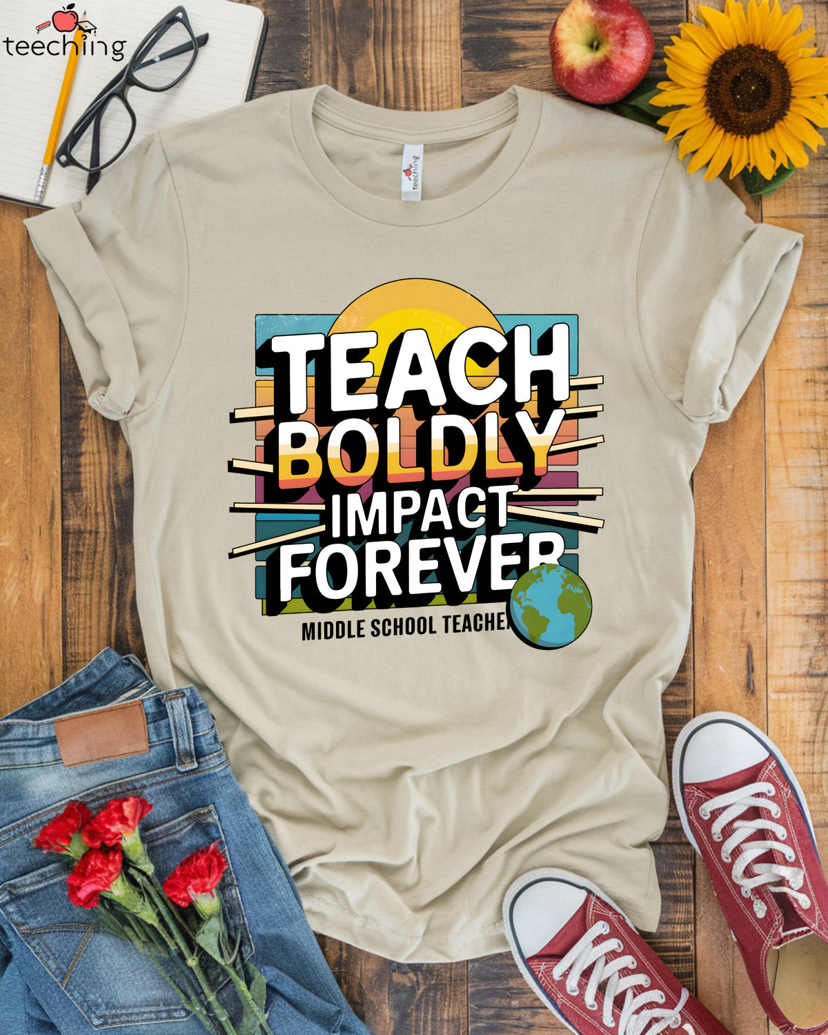 Teach Boldly Impact Forever T-shirt