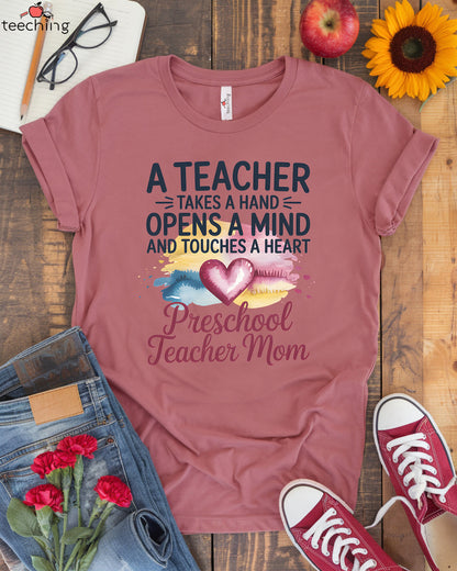 Teacher Takes A Hand Opens A Mind T-shirt