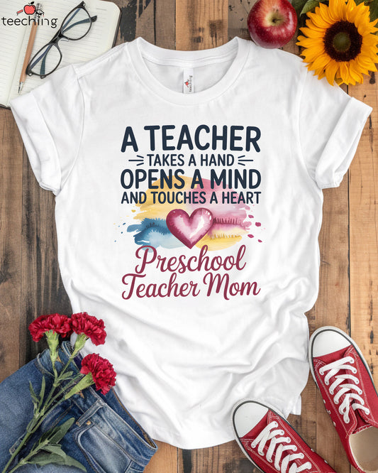 Teacher Takes A Hand Opens A Mind T-shirt