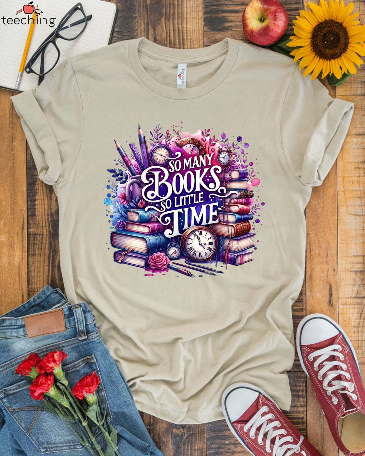 So Many Books So Little Time Shirt