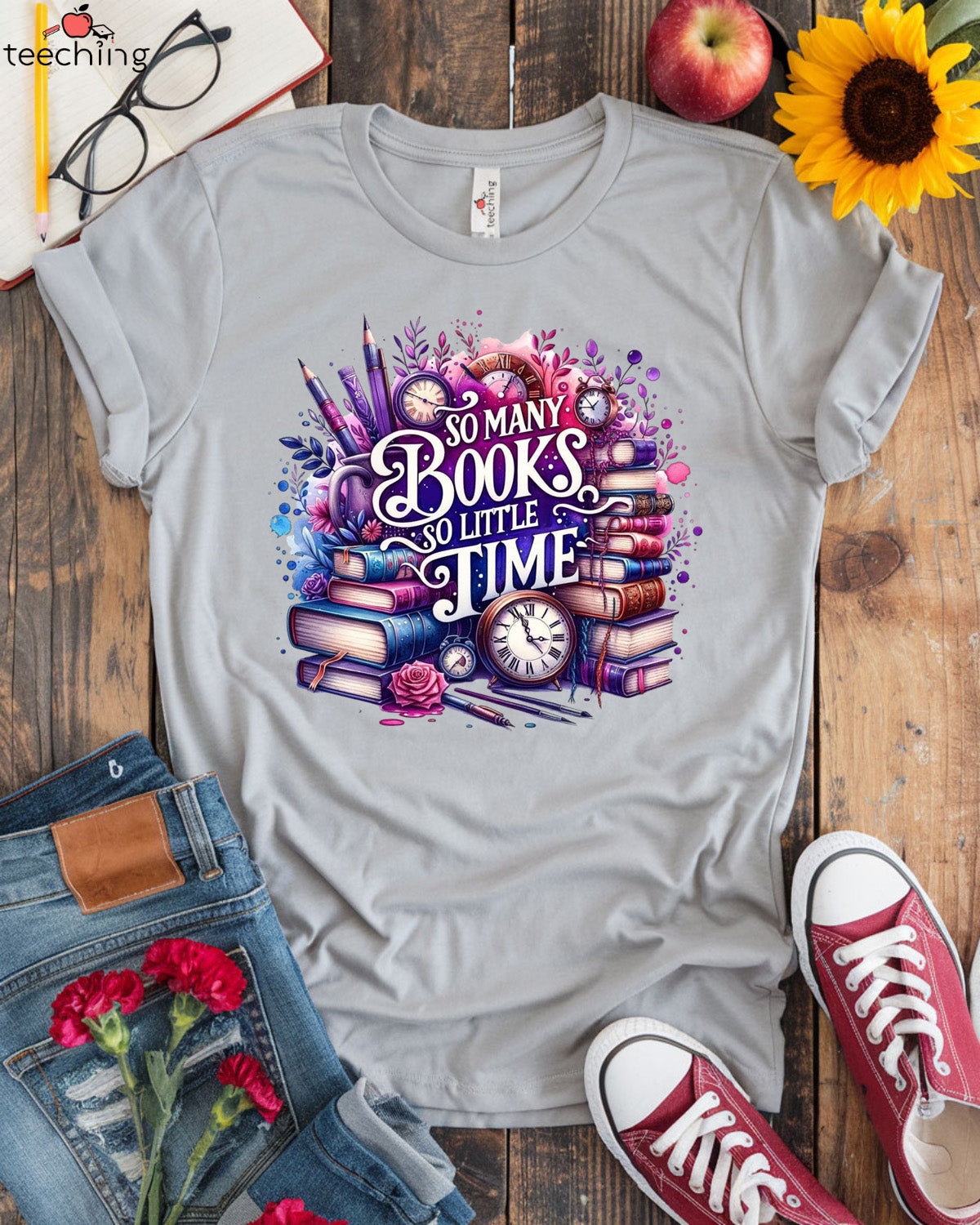 So Many Books So Little Time Shirt