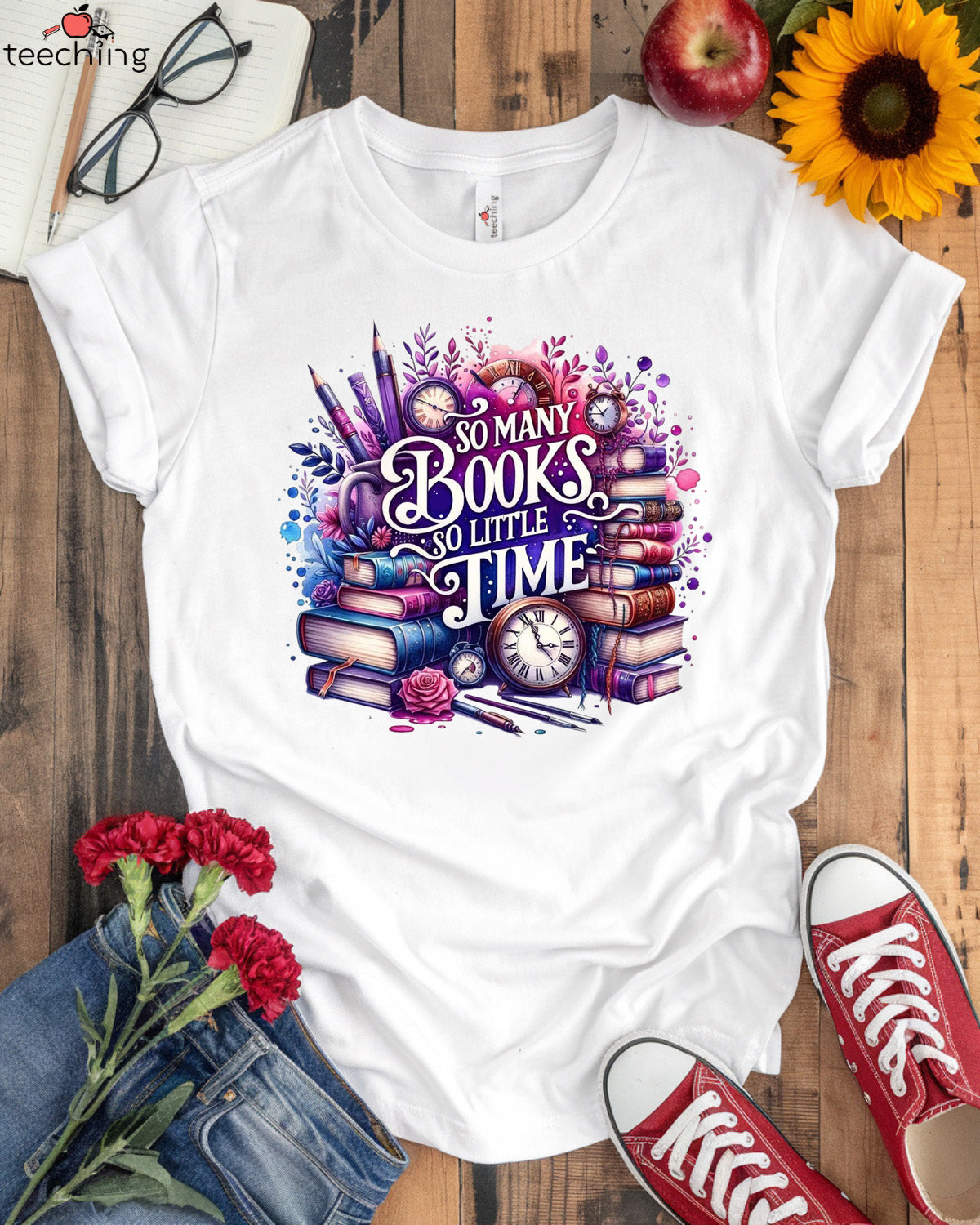 So Many Books So Little Time Shirt
