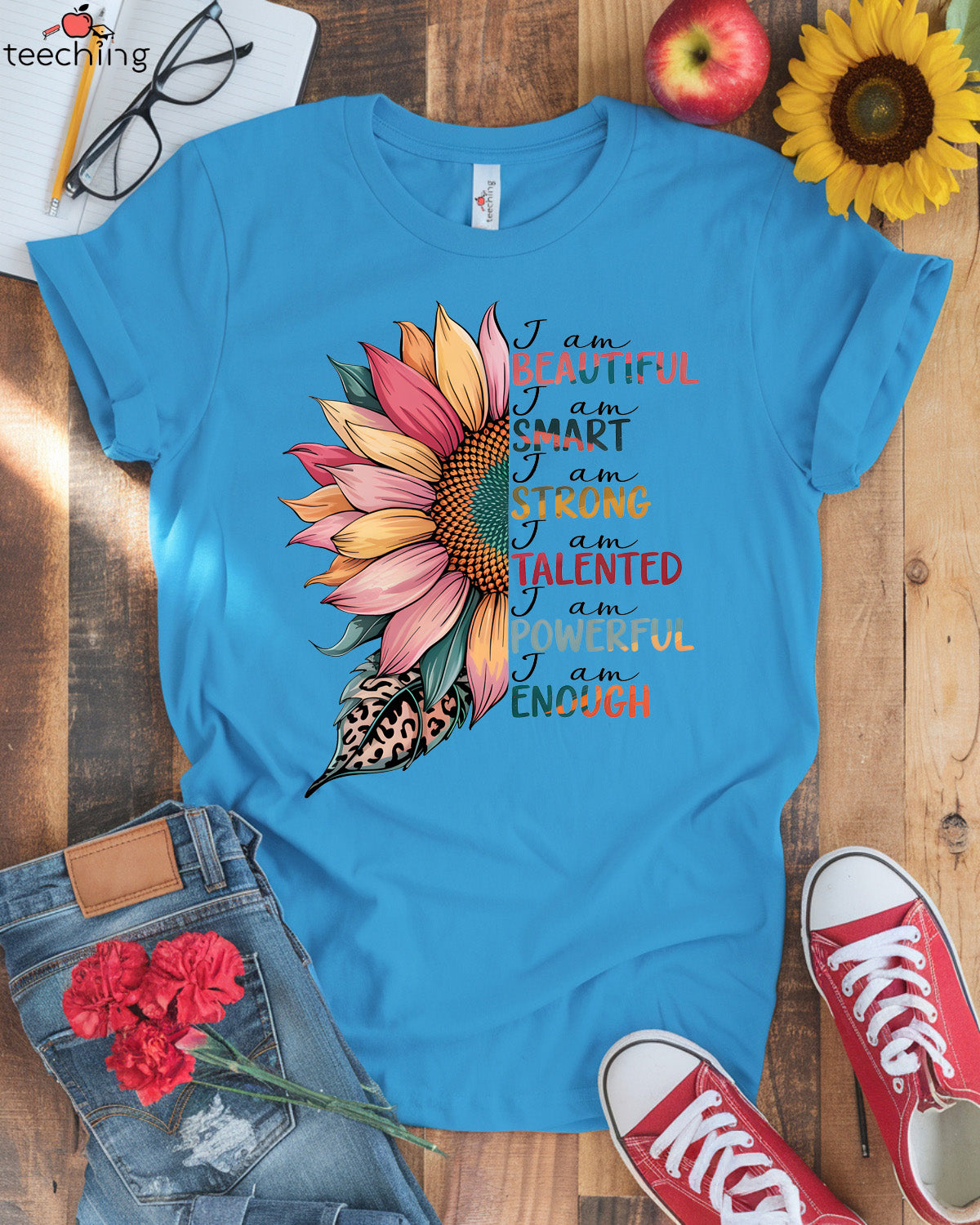 I Am Beautiful Smart Strong T-shirt