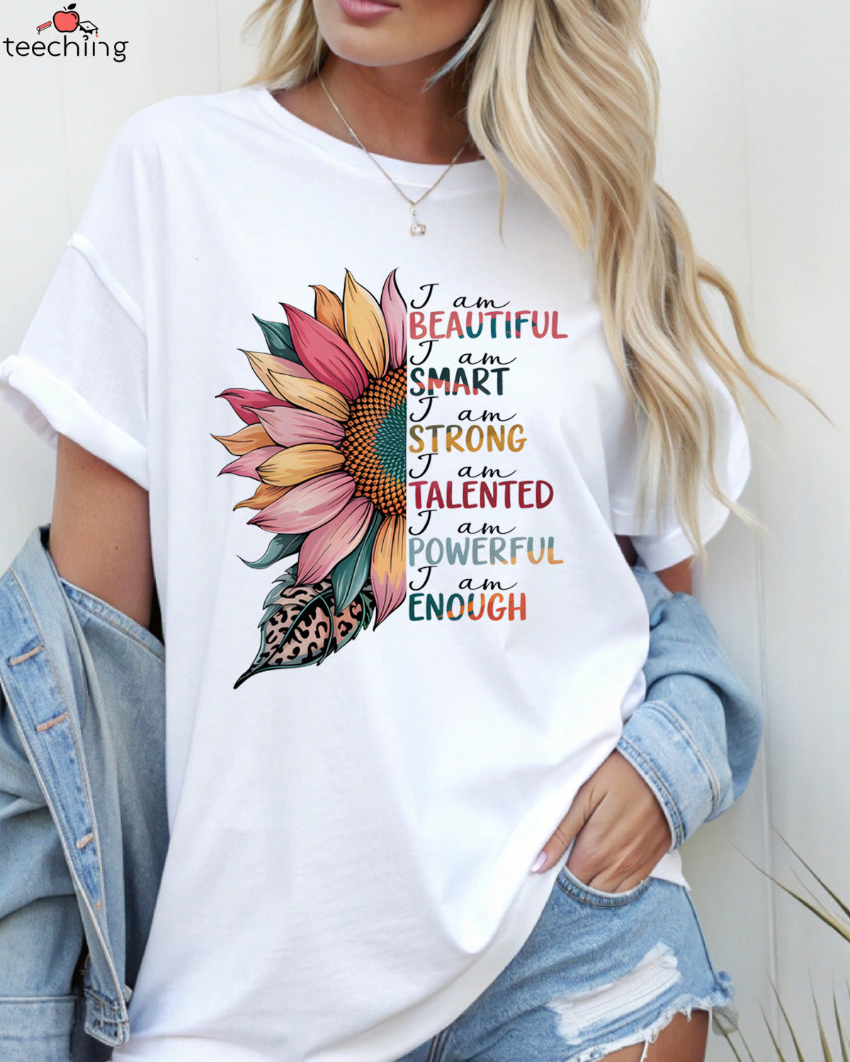 I Am Beautiful Smart Strong T-shirt