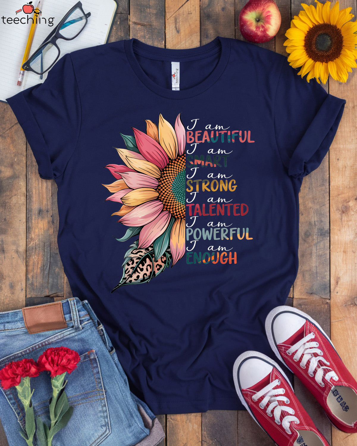 I Am Beautiful Smart Strong T-shirt