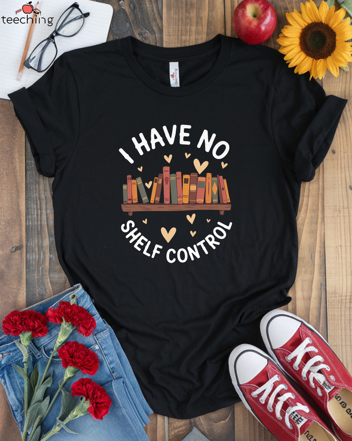 I Have No Shelf Control T-Shirt