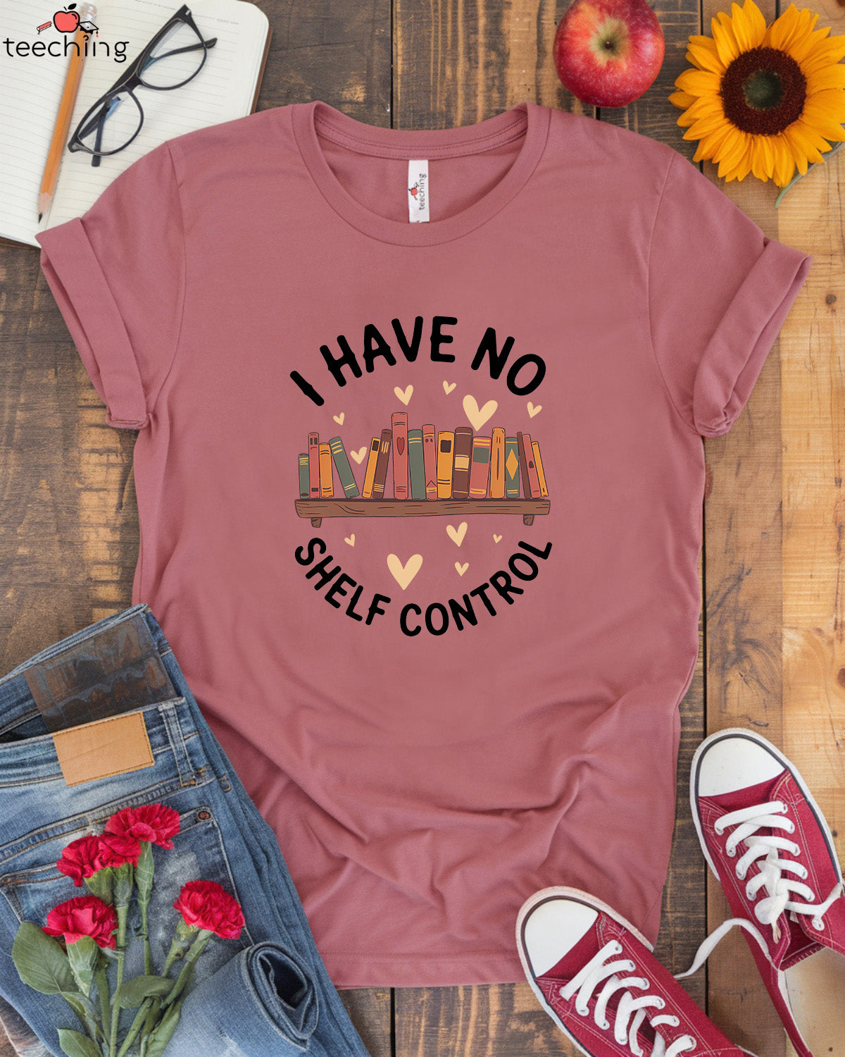 I Have No Shelf Control T-Shirt