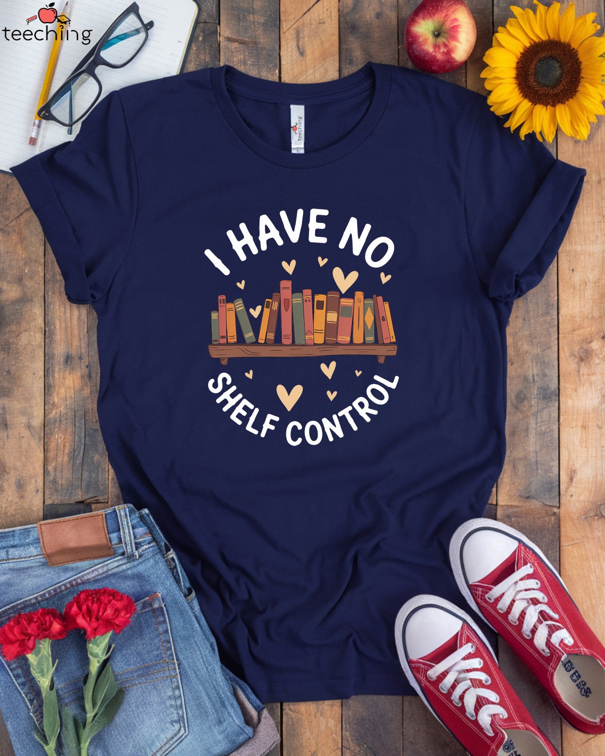 I Have No Shelf Control T-Shirt