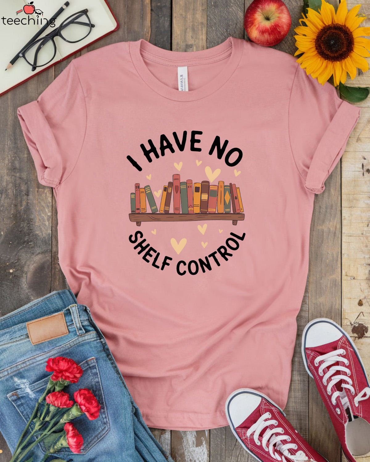 I Have No Shelf Control T-Shirt