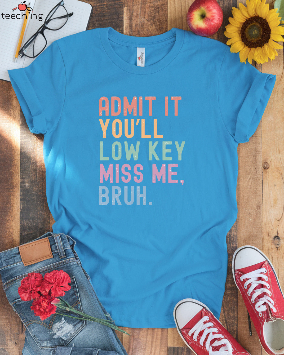 Funny Bruh Teacher T-Shirt
