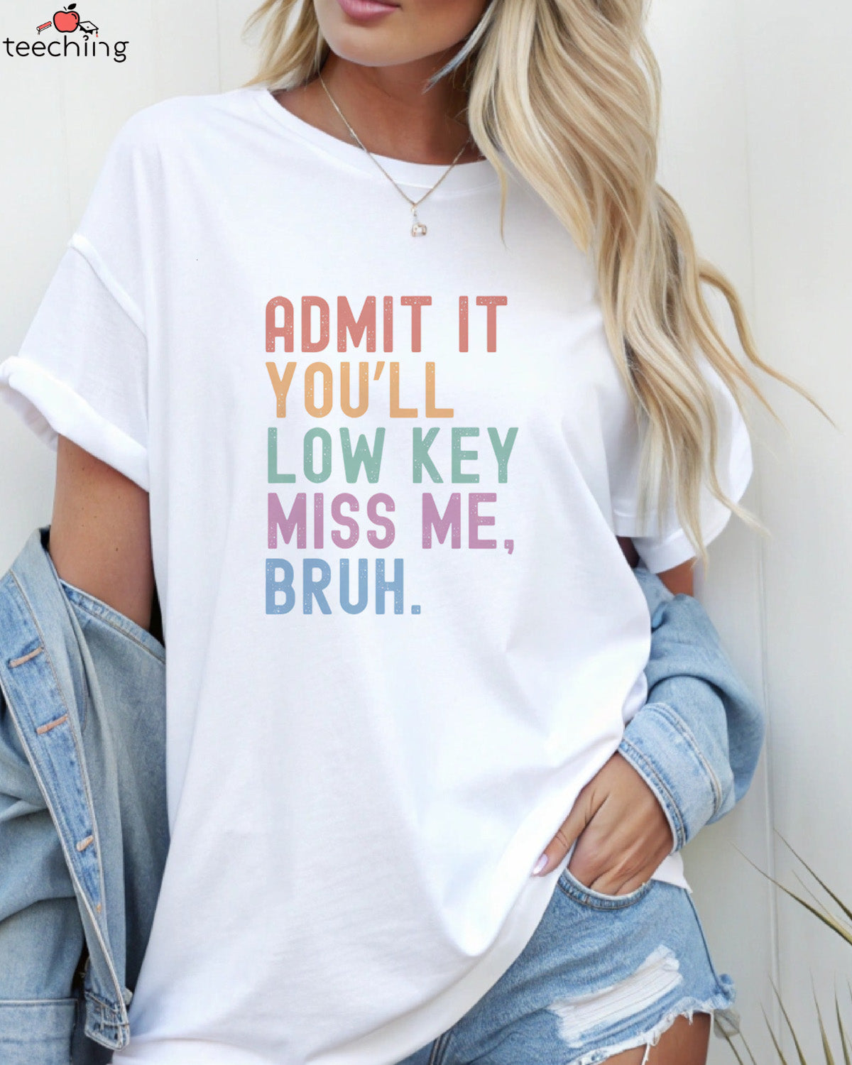 Funny Bruh Teacher T-Shirt