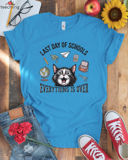 Meow, School's Out T-Shirt