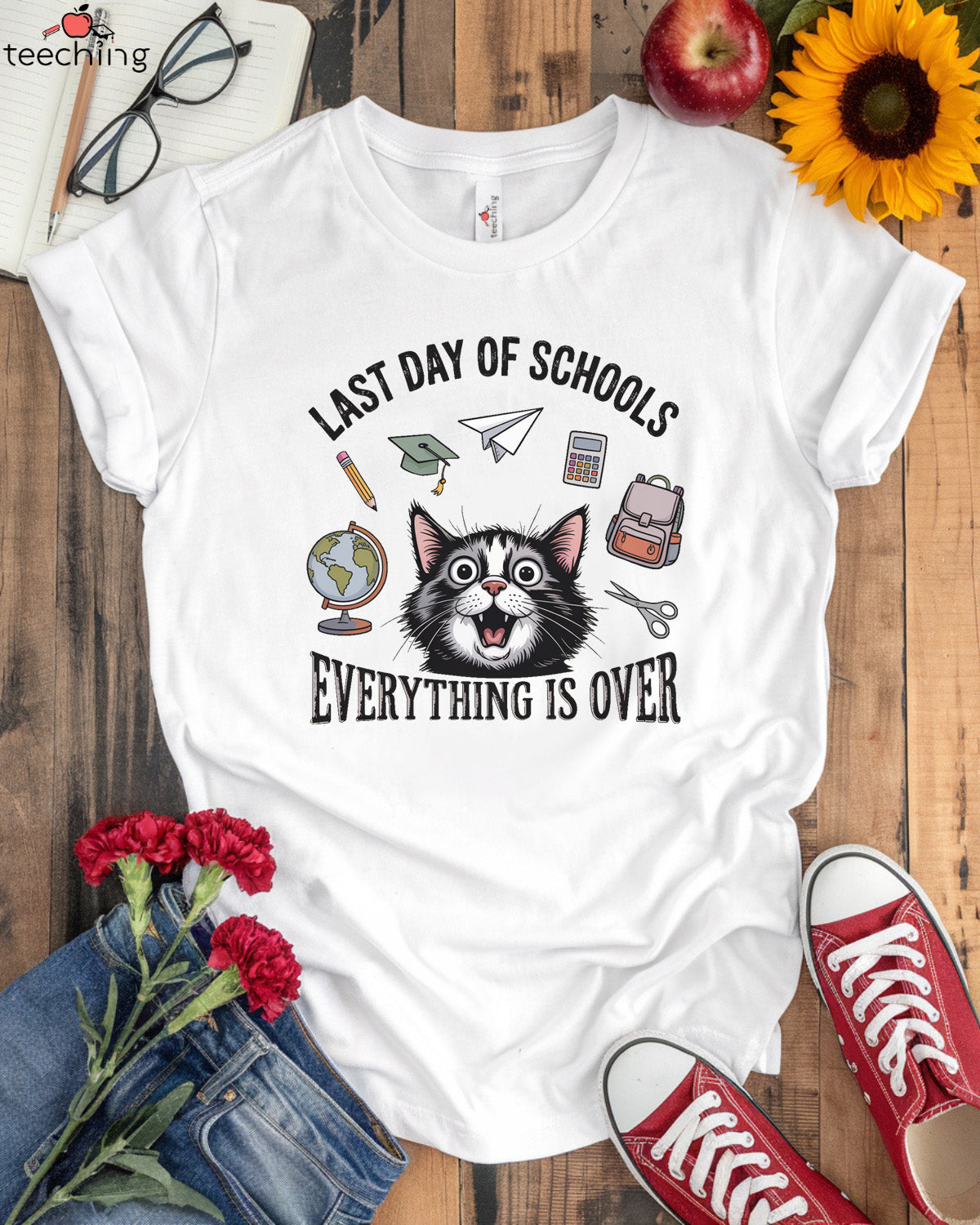 Meow, School's Out T-Shirt