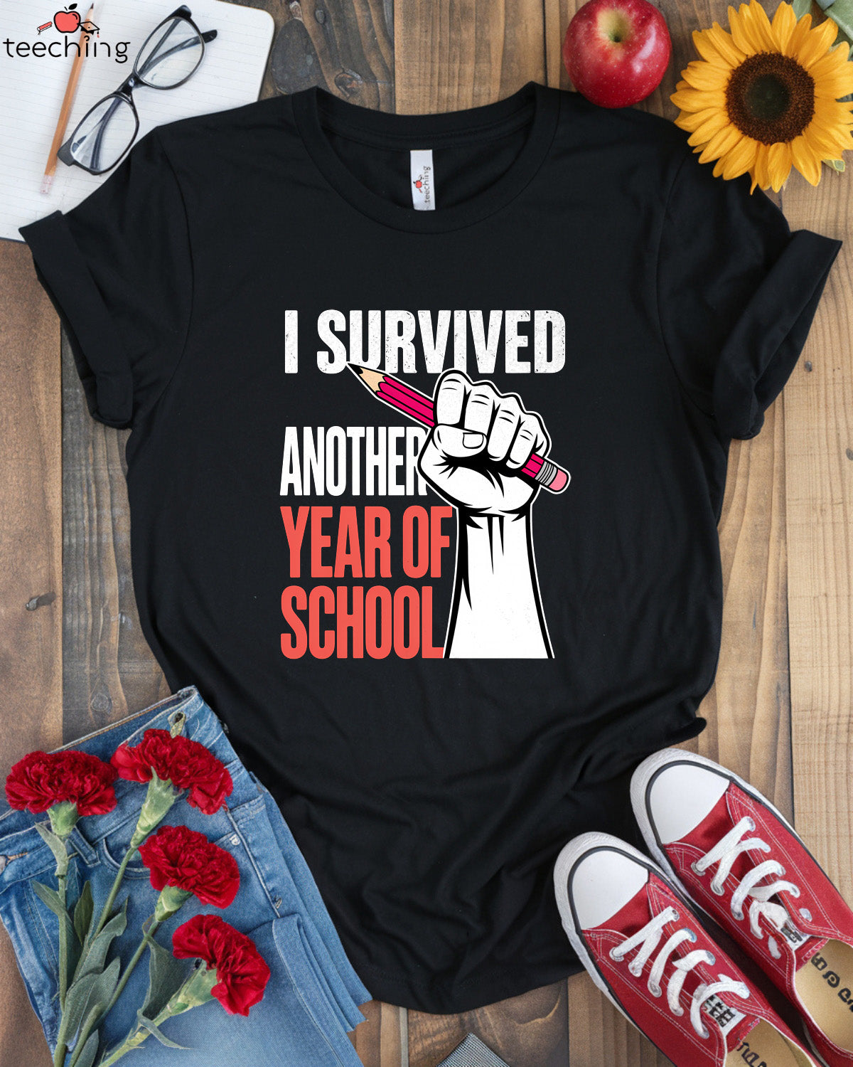 I Survived Another Year Of School T-Shirt