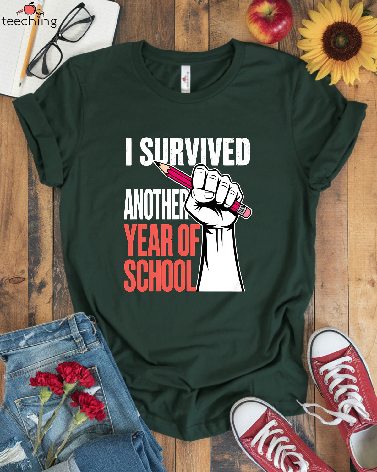 I Survived Another Year Of School T-Shirt