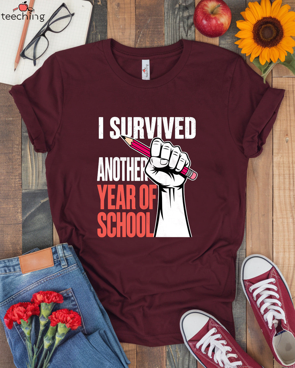 I Survived Another Year Of School T-Shirt
