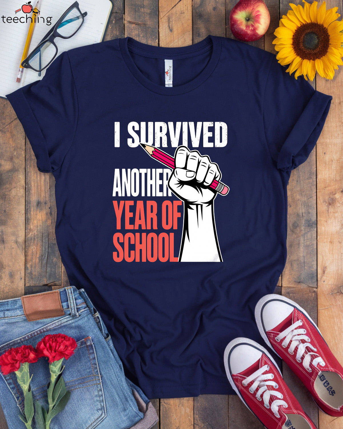 I Survived Another Year Of School T-Shirt