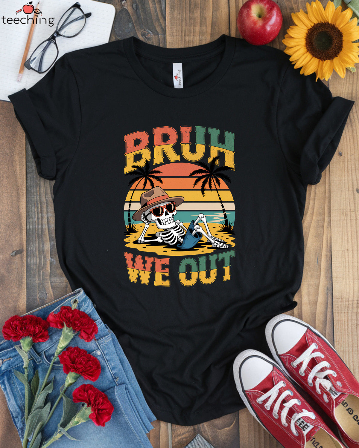 Funny Bruh We Out T-Shirt