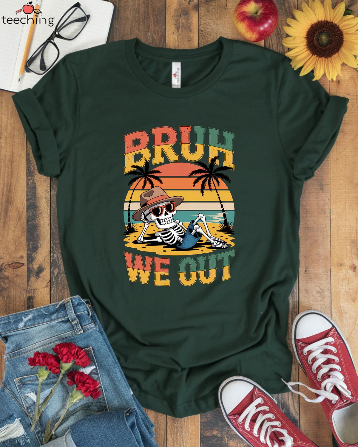 Funny Bruh We Out T-Shirt