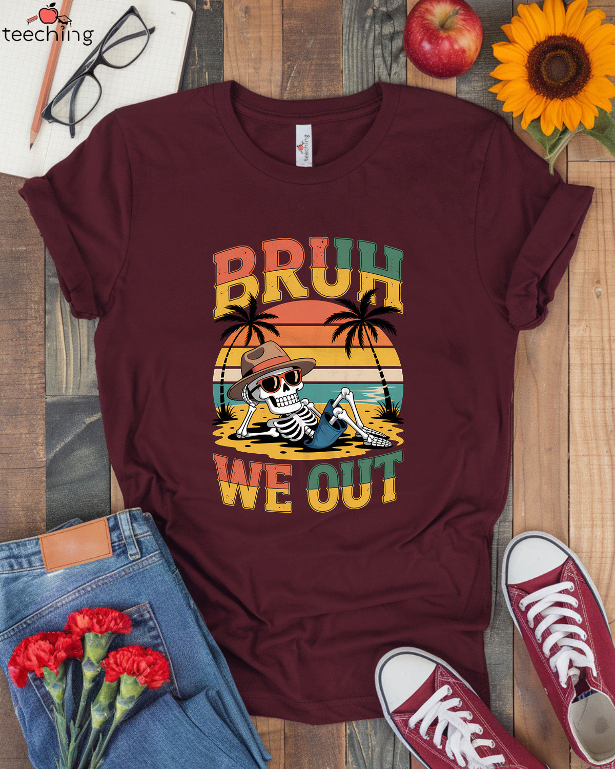 Funny Bruh We Out T-Shirt