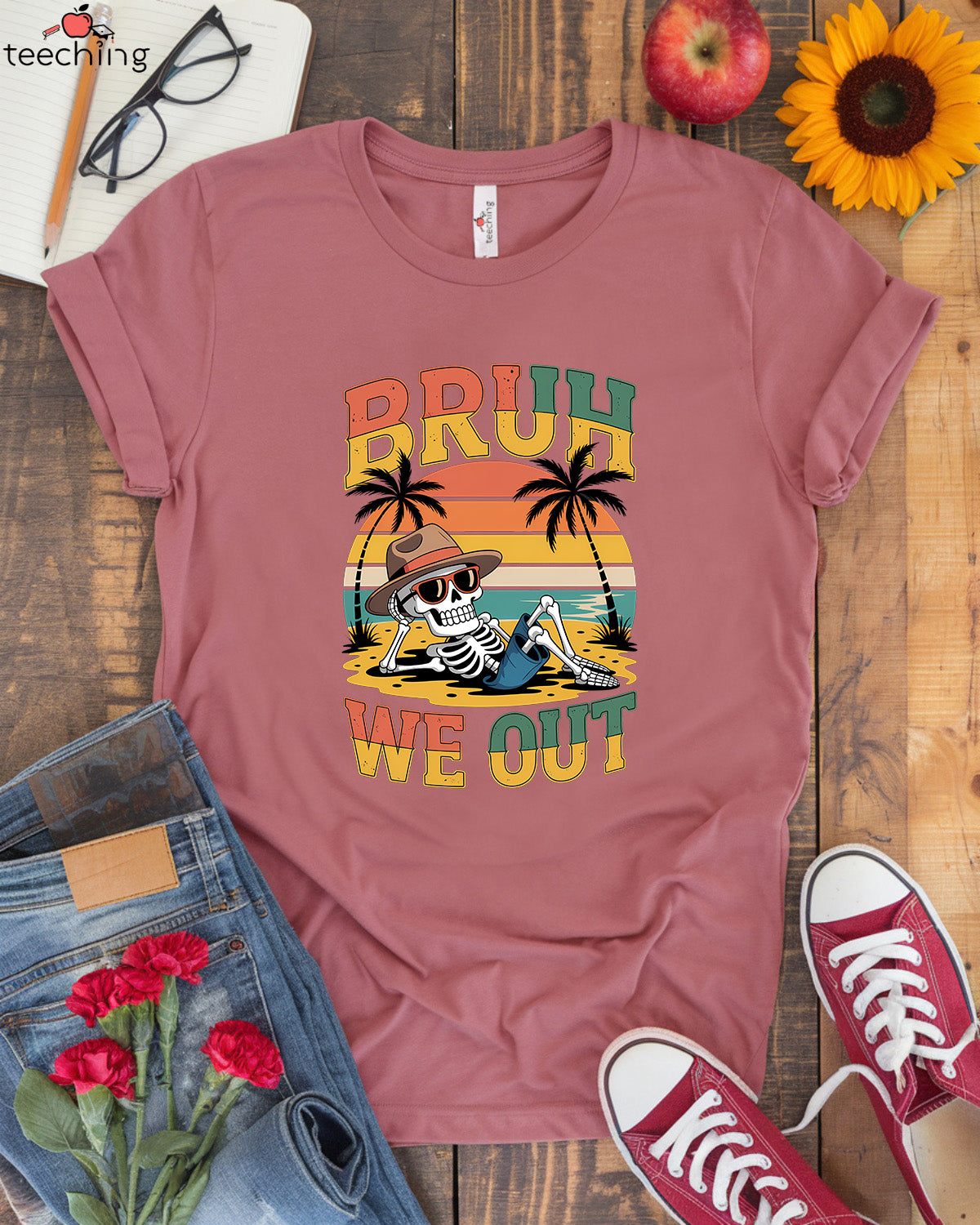 Funny Bruh We Out T-Shirt