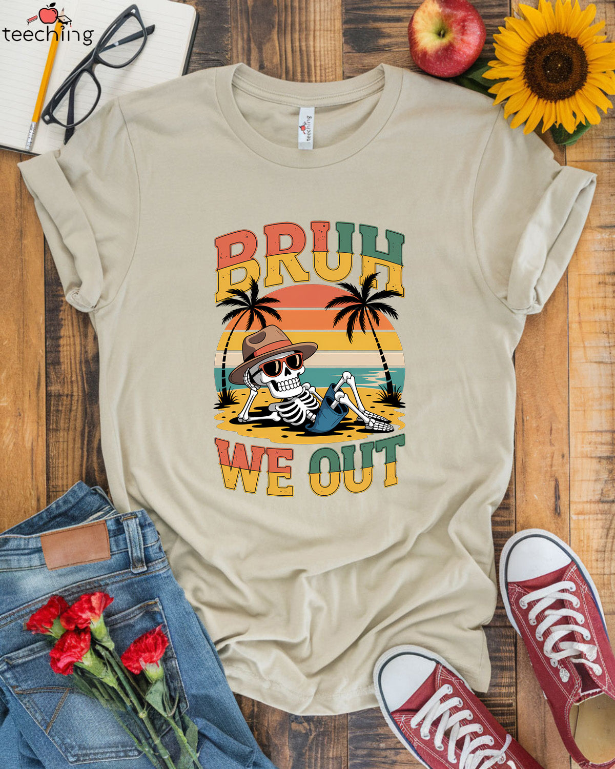 Funny Bruh We Out T-Shirt
