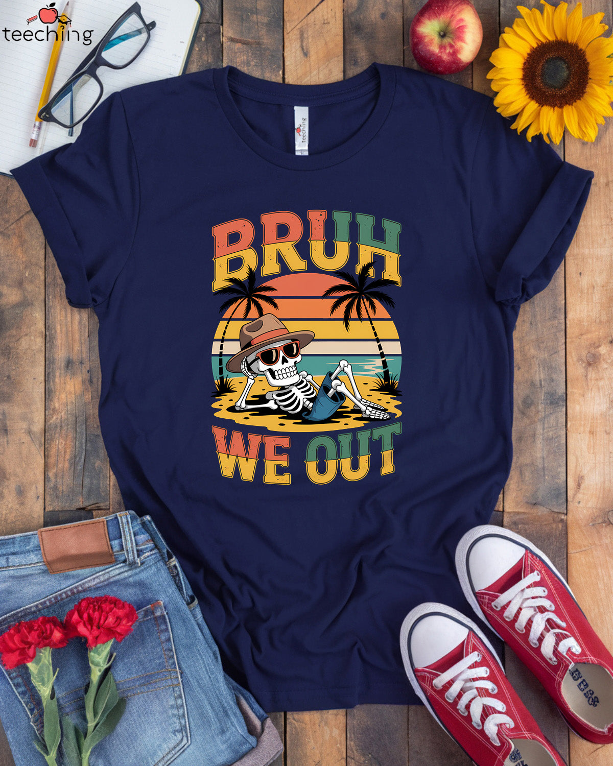 Funny Bruh We Out T-Shirt