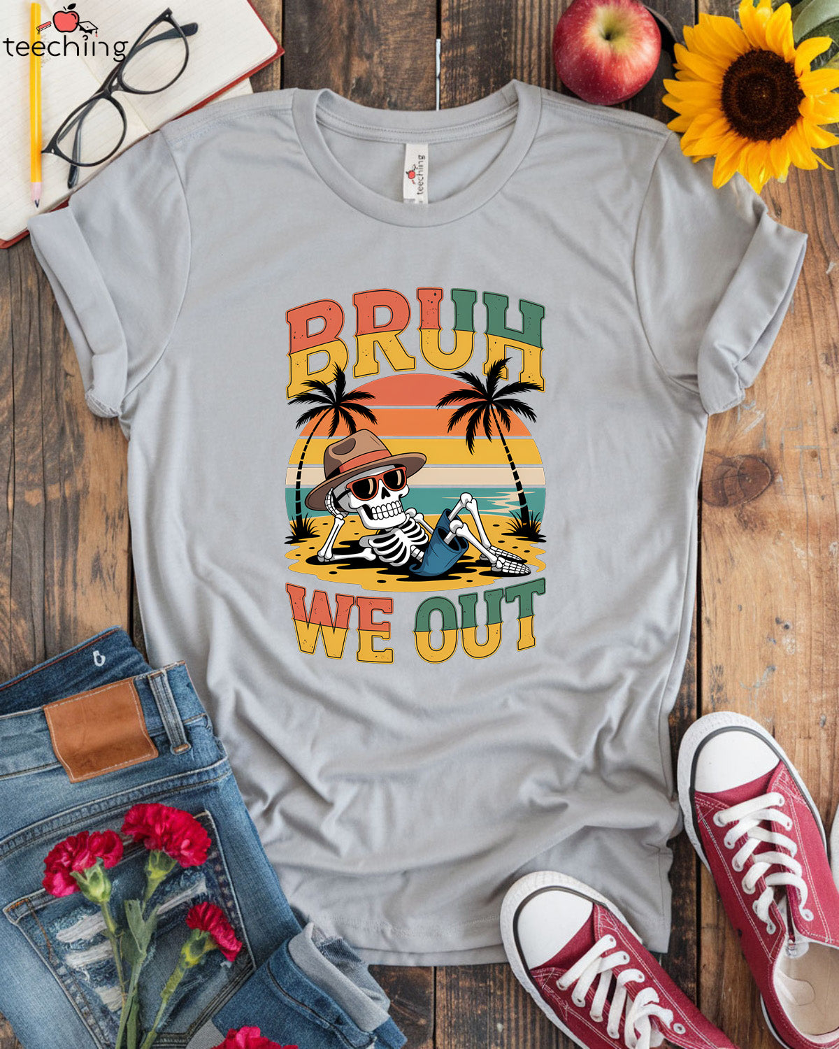 Funny Bruh We Out T-Shirt