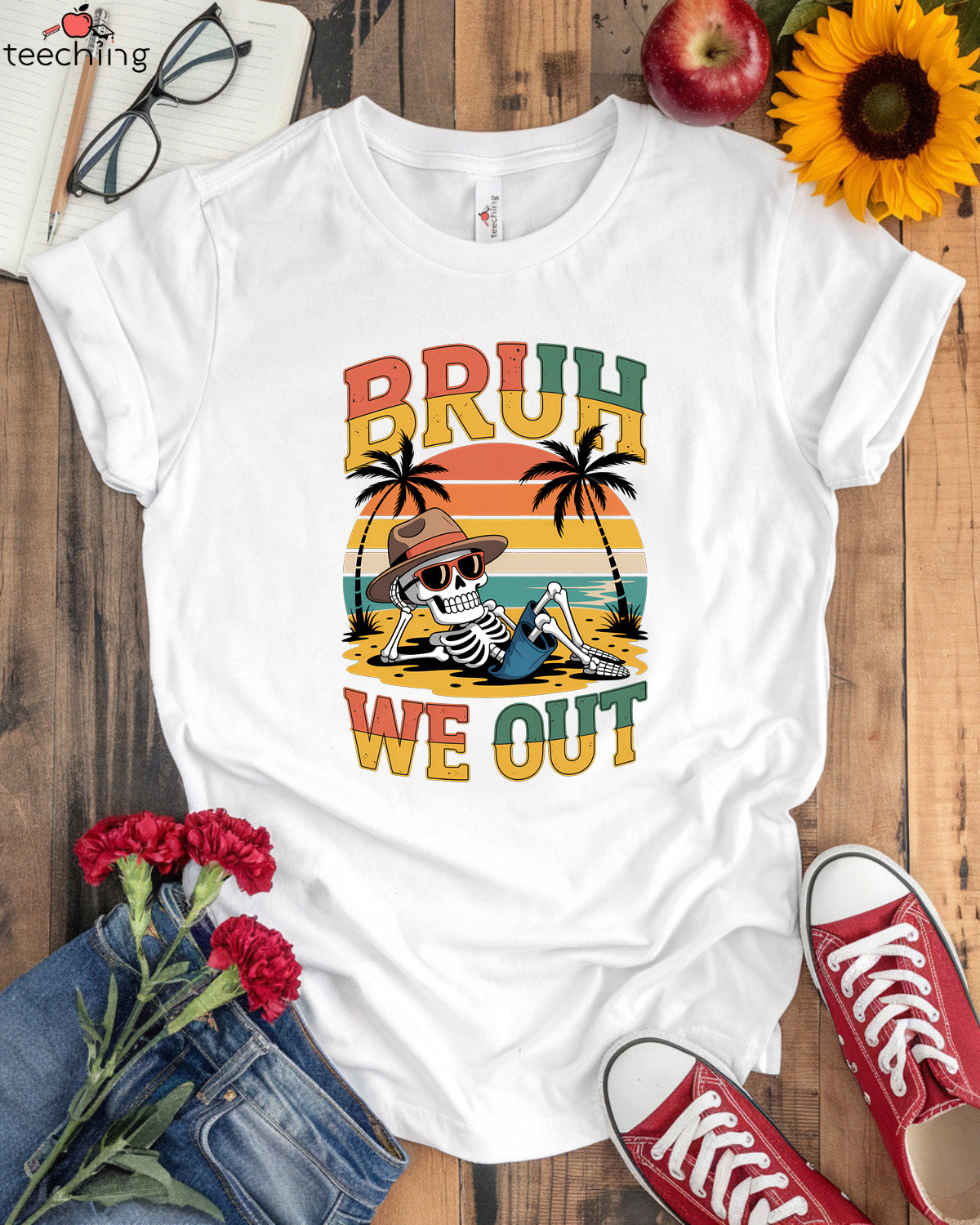 Funny Bruh We Out T-Shirt